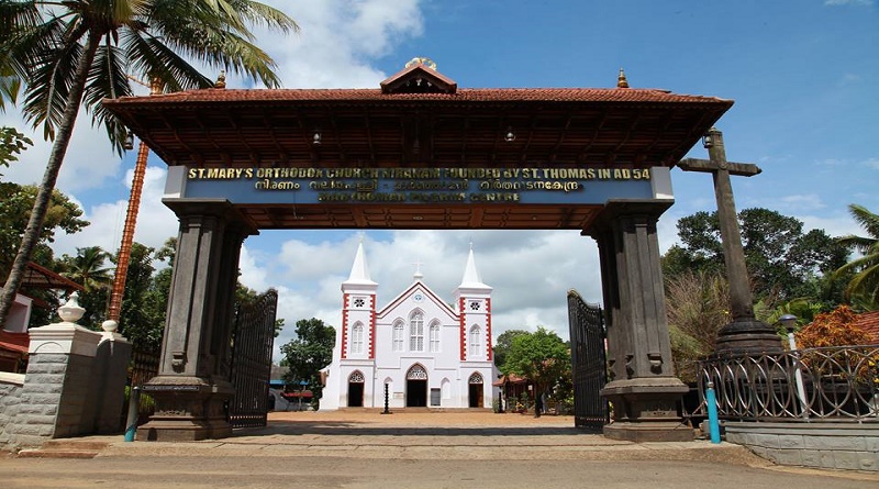 St. Marys Orthodox Church , Niranam built by St Thomas