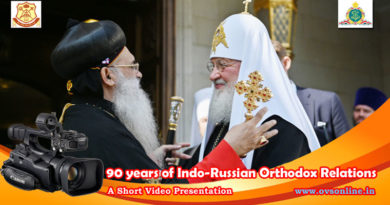 90 years of Indo-Russian Orthodox Relations