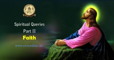 Spiritual Queries: Part II - Faith