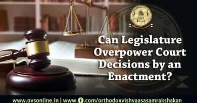 Can Legislature Overpower Court Decisions by an Enactment?